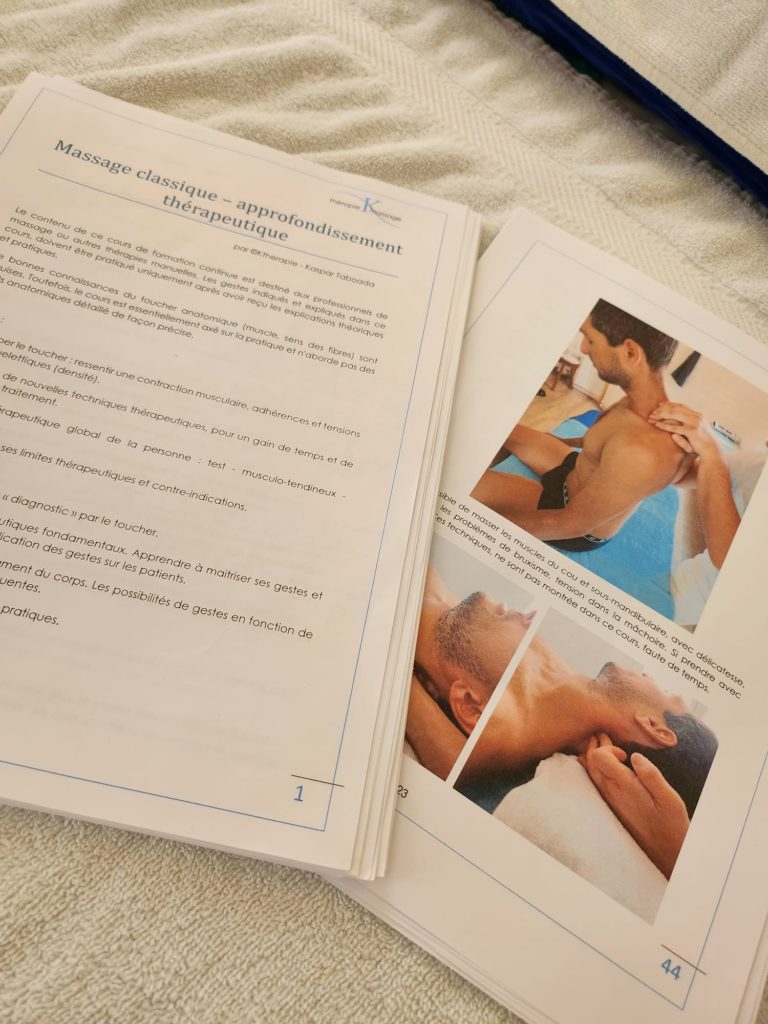 Formation massage thérapeutique